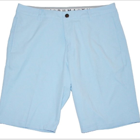 Sold.   Excellent Puma Bio Cell Performance Golf Shorts 36 10 Light Blue - Picture 3 of 6